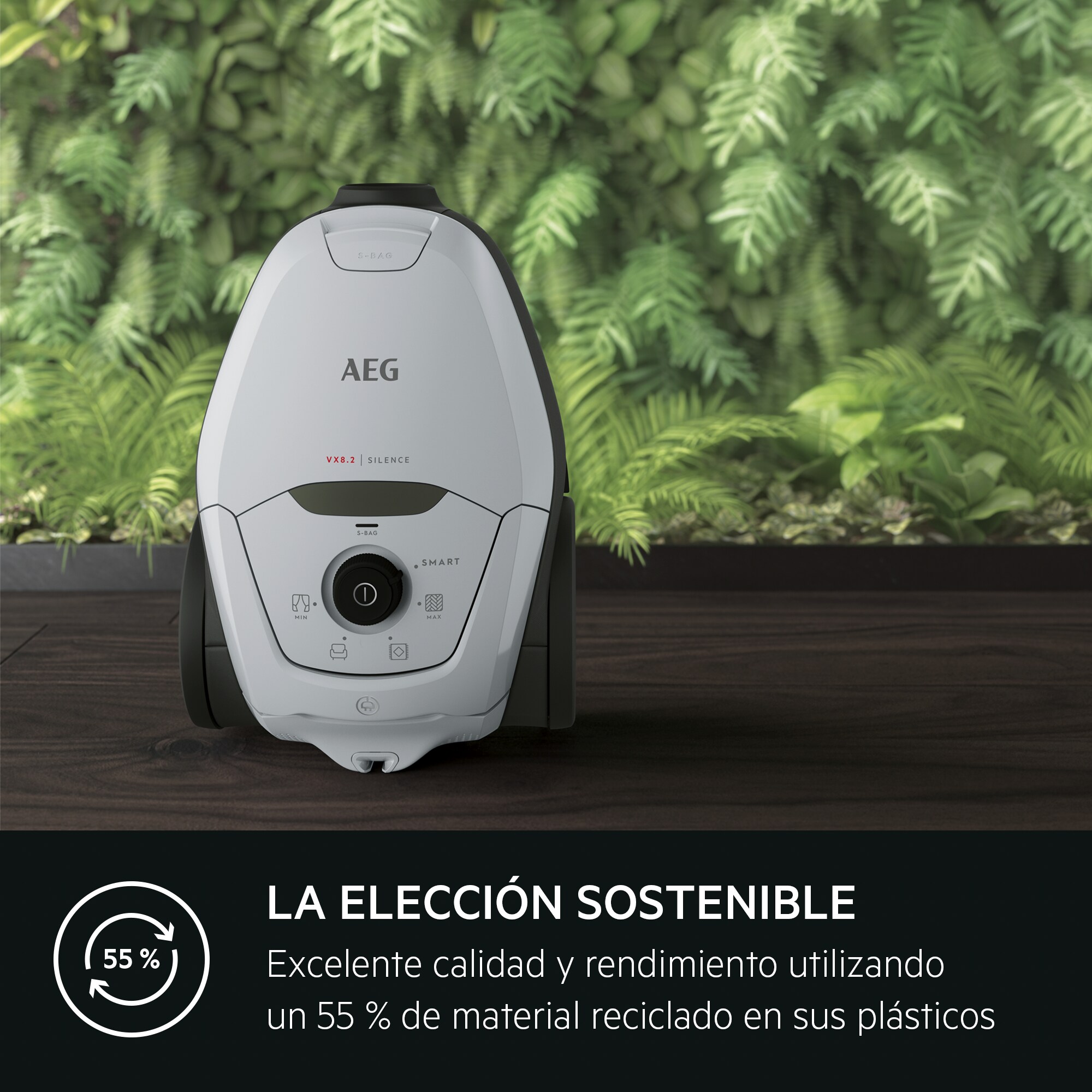 AEG - Aspiradora con bolsa - VX82-1-2MG