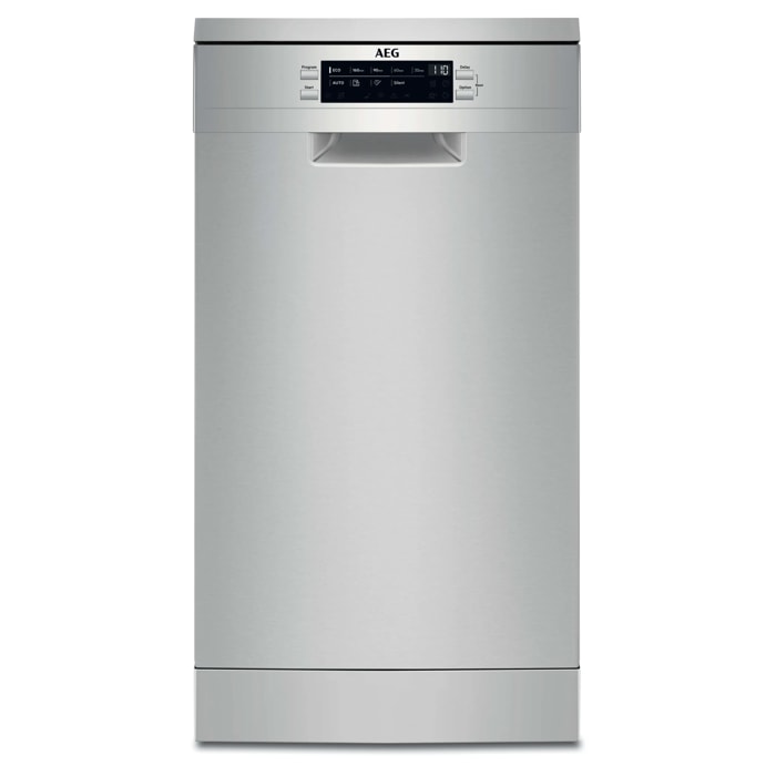 AEG Lavavajillas de 45 cm Serie 7000 GlassCare para 10 cubiertos FFB73527ZM