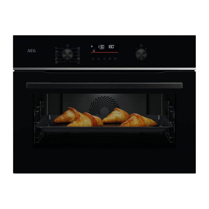 AEG Horno compacto Serie 5000 SurroundCook con SteamBake con Display LED Explore TA5PK401B