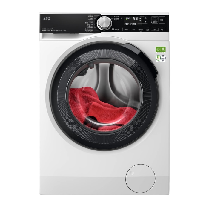 AEG Lavadora de libre instalación Serie 8000 PowerCare Autodose de 11.0 kg LFR8506S6A