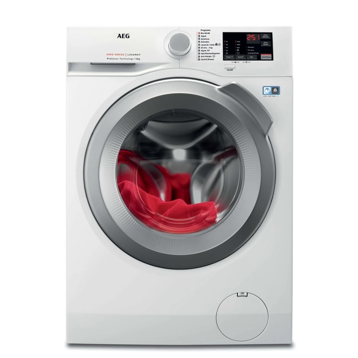 AEG Lavadora de libre instalación Serie 6000 ProSense® de 8.0 kg LFA6I8275A
