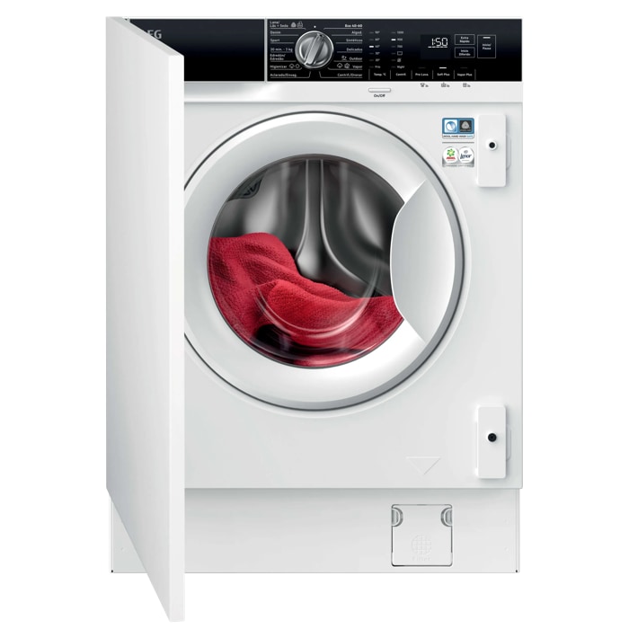 AEG Lavadora integrable Serie 7000 ProSteam® de 8.0 kg LFN7G8434F
