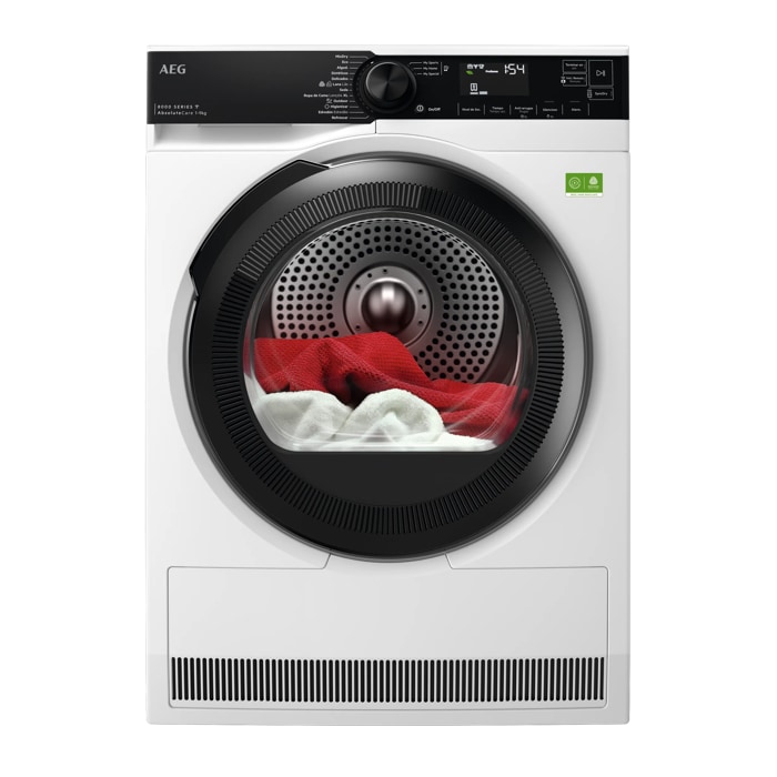 AEG Secadora con Bomba de Calor Serie 8000 AbsoluteCare® de 9 kg TR839T4PBCP