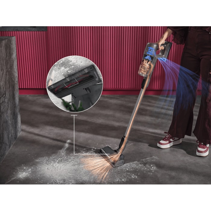 High-performance nozzle. For immaculate, dust-free hard floors