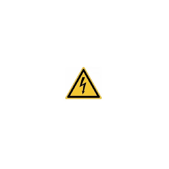 Precaución, tensión eléctrica peligrosa