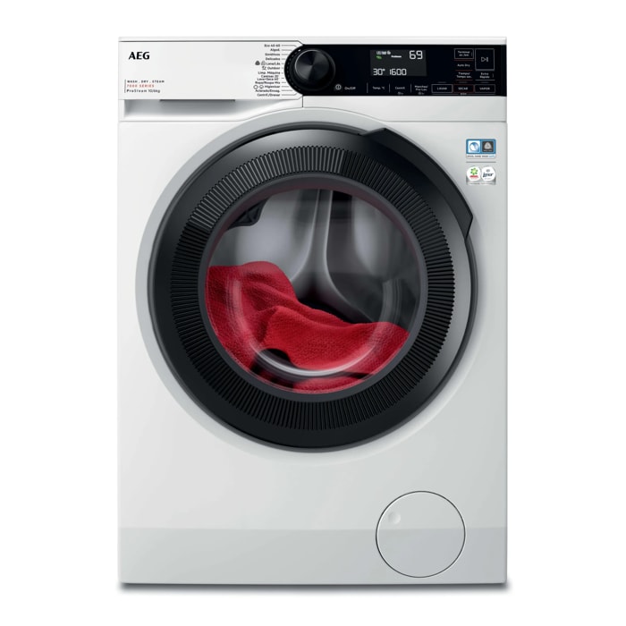 AEG Lavadora secadora de libre instalación Serie 7000 ProSteam® de 10.0 kg LWR7316O4B