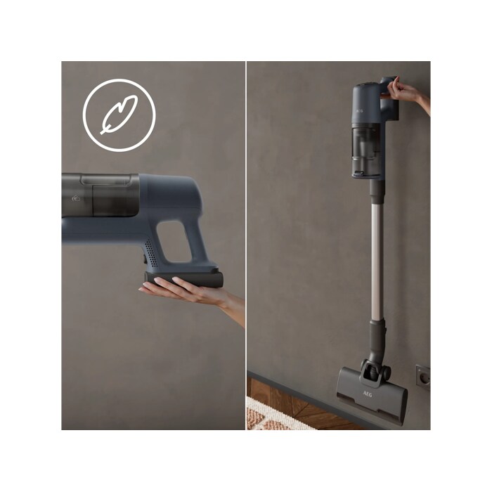 Cordless cleaner that is super lightweight for easy handling.