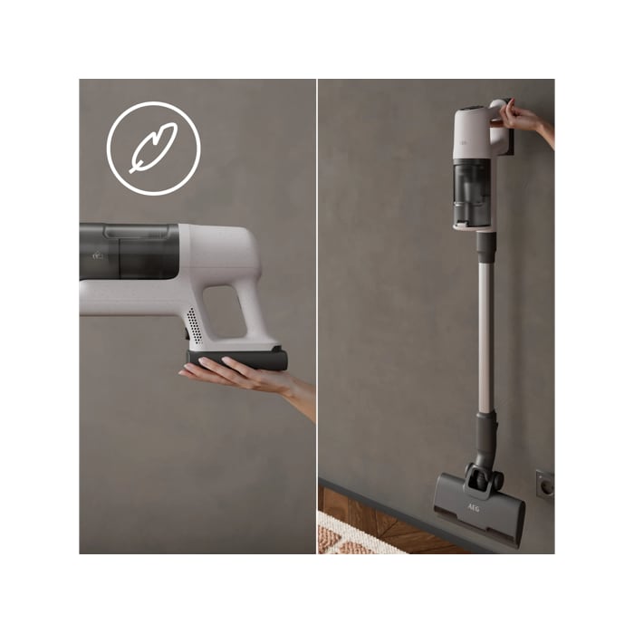 Cordless cleaner that is super lightweight for easy handling.