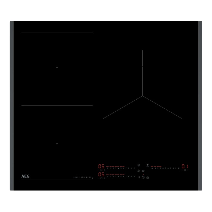 Aeg Placa de inducción Serie 8000 Sense Boil&Fry de 60 cm TI63IQ30FB