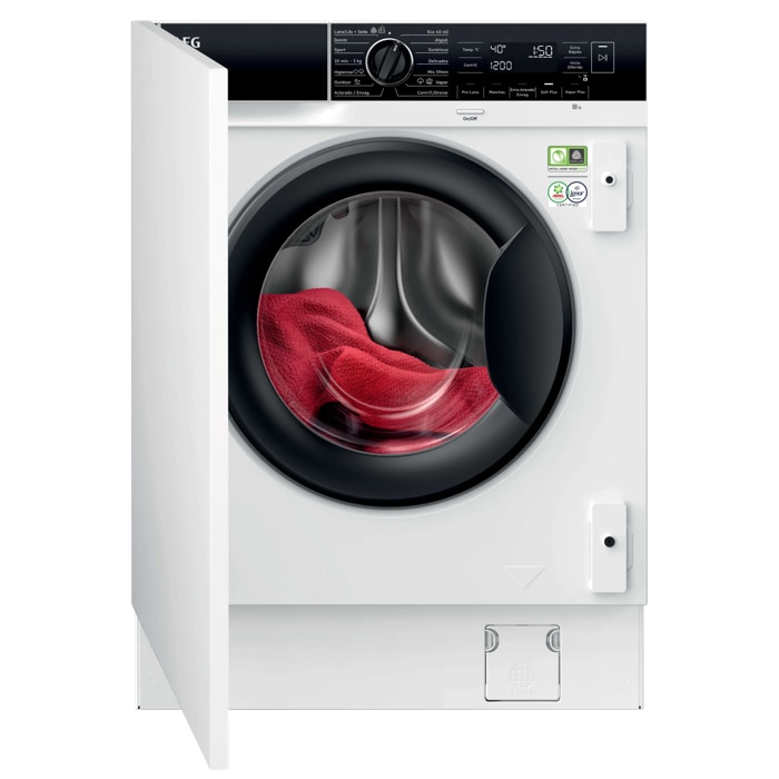 AEG Lavadora integrable Serie 8000 PowerCare de 8.0 kg LFN8E8436C