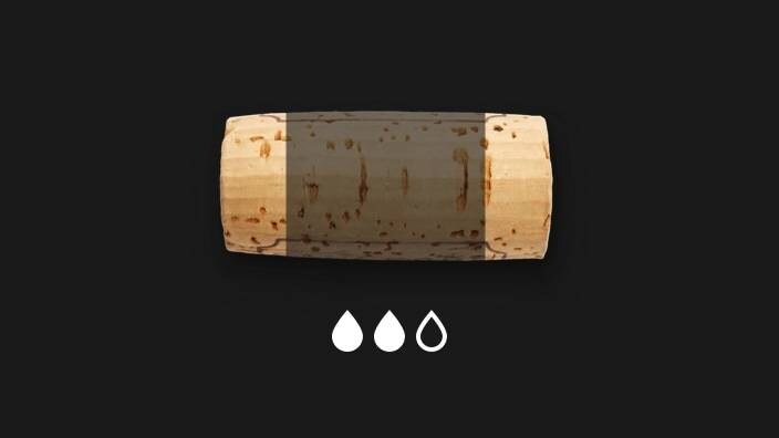 Corcho en perfecto estado de humedad