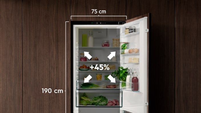 Frigorífico con Maxispace