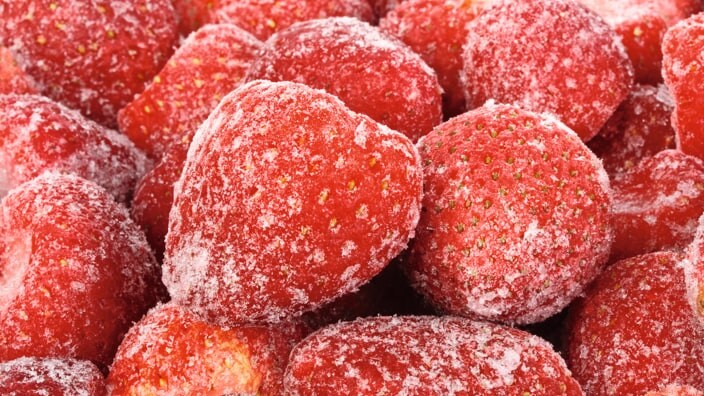 Fresas congeladas