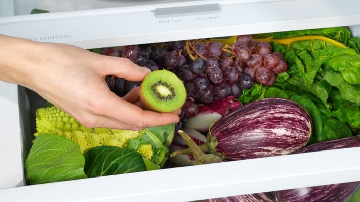 Cajón de las verduras