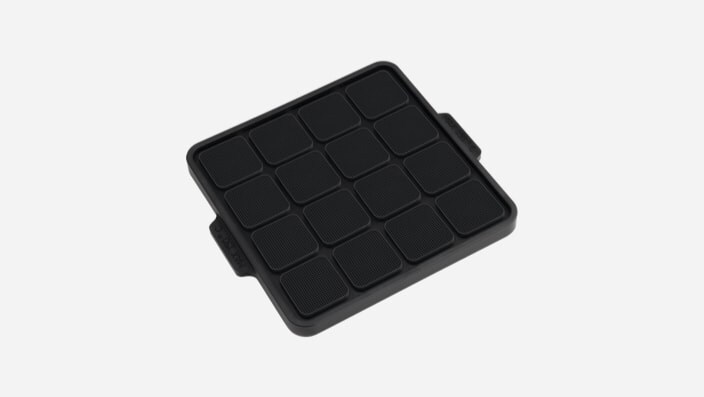 Filtro de carbón activo lavable/reutilizables