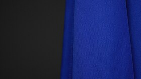 Camiseta azul de algodón