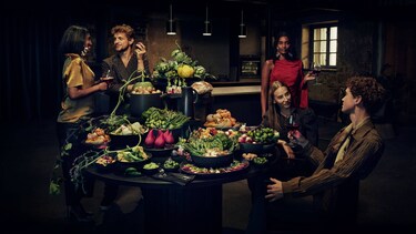 Sostenibilidad AEG - Comprate tus celebraciones con una mesa llena de verduras