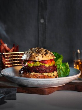 hamburguesa vegana AEG