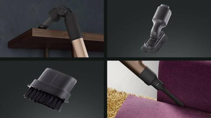 Amplia variedad de accesorios