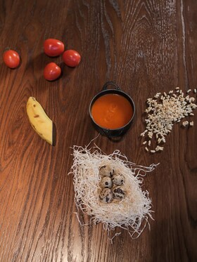 Arroz a la Cubana por Diego Guerrero