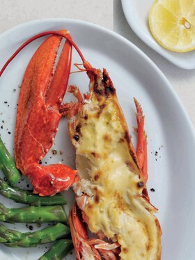 Bogavante con trigueros