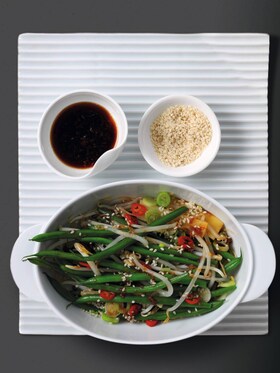 Verduras al estilo japonés