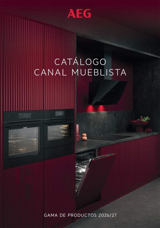 Catálogo AEG Canal Mueblista 2026/2027