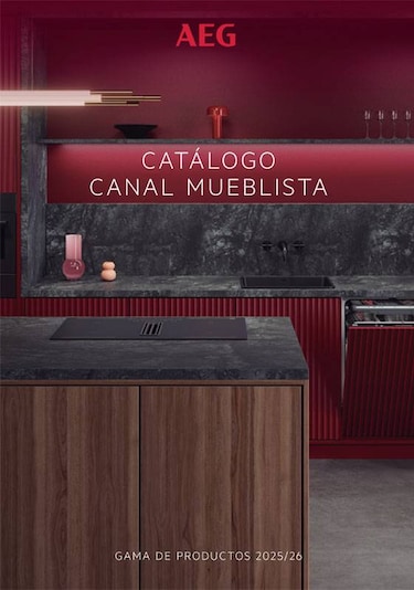 Catálogo AEG Canal Mueblista 2025/2026