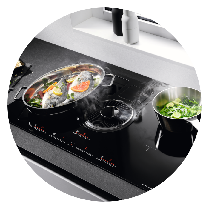 Placa con campana integrada